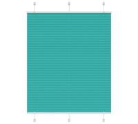 Vidaxl Store Plissé Vert Pétrole 110x100cm Largeur Du Tissu 109,4cm