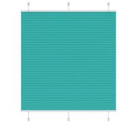 Vidaxl Store Plissé Vert Pétrole 115x100cm Largeur Du Tissu 114,4cm