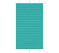 Vidaxl Store Plissé Vert Pétrole 120x200cm Largeur Du Tissu 119,4cm