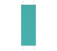 Vidaxl Store Plissé Vert Pétrole 40x100 Cm Largeur Du Tissu 39,4 Cm