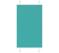 Vidaxl Store Plissé Vert Pétrole 70x100 Cm Largeur Du Tissu 69,4 Cm