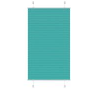 Vidaxl Store Plissé Vert Pétrole 80x100 Cm Largeur Du Tissu 79,4 Cm
