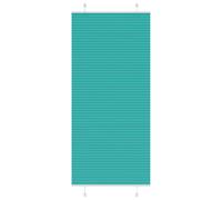 Vidaxl Store Plissé Vert Pétrole 95x200 Cm Largeur Du Tissu 94,4 Cm