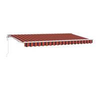Auvent tissu Rétractable Parasol Châssis d'extérieur Ombre de Balcon vidaXL vida