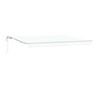 vidaXL Store Rétractable Automatique Blanc 450x300 cm