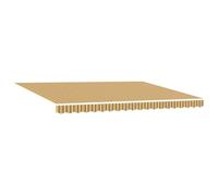 Vidaxl Auvent Rétractable Multicolore 450 × 300 Cm Tissu