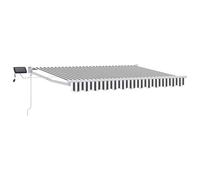 vidaXL Store rétractable manuel avec LEDs 3 x 2,5 m