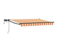 Vidaxl Store Rétractable Manuel Avec Leds Multicolore 3 X 2,5 M