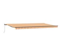 Vidaxl Auvent Rétractable Jaune Et Orange 600 × 350 Cm
