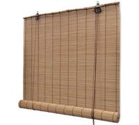 vidaXL Store roulant Bambou Marron 150 x 220 cm Marron G