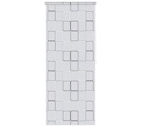 vidaXL Store roulant de douche 100 x 240 cm carré