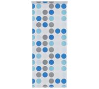 vidaXL Store Roulant de Douche 100x240 cm Cercle Rideaux Douche Salle de Bain