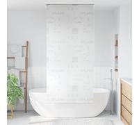 vidaXL Store roulant de douche 100x240 cm Éclaboussures
