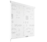 vidaXL Store roulant de douche 140 x 240 cm Éclaboussure