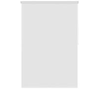 vidaXL Store roulant de douche 140x240 cm Blanc