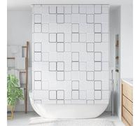 vidaXL Store roulant de douche 140x240 cm Carré