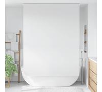 vidaXL Store roulant de douche 160x240 cm Blanc