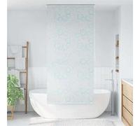 vidaXL Store Roulant de Douche 80x240 cm Bulle Rideau de Douche Salle de Bain 142865 Bleu G