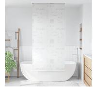 vidaXL Store Roulant de Douche 80x240 cm Éclaboussures Rideau de Douche Maison 142871