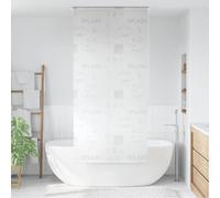 vidaXL Store Roulant de Douche 80x240 cm Éclaboussures Rideau de Douche Maison
