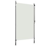 vidaXL Store roulant d'extérieur 120 x 270 cm Crème