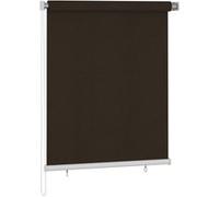 vidaXL Store roulant d'extérieur 120x140 cm Marron Brun G