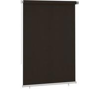 vidaXL Store roulant d'extérieur 160x230 cm Marron PEHD Marron G
