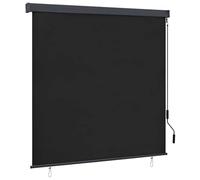 vidaXL Store roulant d'extérieur Auvent rétractable vertical UV & chaleur 160x250 cm Anthracite