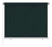 Store roulant d'extérieur 180x140 cm Vert foncé PEHD
