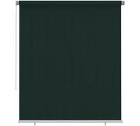 vidaXL Store roulant d'extérieur 200x230 cm Vert foncé PEHD G