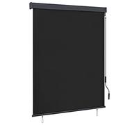 vidaXL Store Roulant d'Extérieur Auvent Rétractable Vertical Balcon Jardin Pergola Terrasse Patio Blocage des UV et de la Chaleur 140x250 cm Anthracite