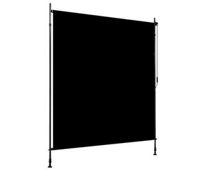 vidaXL Store Roulant d'Extérieur Auvent Rétractable Vertical Balcon Jardin Pergola Terrasse Patio Blocage des UV et de la Chaleur 200x270 cm Anthracite