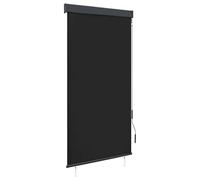 vidaXL Store Roulant d'Extérieur Store Rétractable Vertical Balcon Jardin Pergola Terrasse Patio Blocage des UV et de la Chaleur 80x250 cm Anthracite