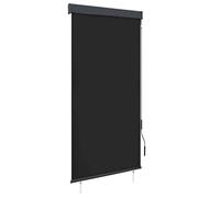 vidaXL Store Roulant d'Extérieur Store Rétractable Vertical Balcon Jardin Pergola Terrasse Patio Blocage des UV et de la Chaleur 100x250 cm Anthracite