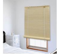 vidaXL Store roulant en bambou 100 x 220 cm Naturel