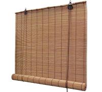 vidaXL Store occultant roulant en bambou 100x220 cm marron – pour fenêtre