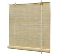 vidaXL Store Roulant en Bambou 140x220 cm Naturel Store Occultant Fenêtre