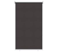 vidaXL Store Roulant extérieur Protection UV Anthracite Polyester, Roulant Taupe, résistant aux UV, Isolation Thermique, Efficace pour l'énergie, Style Moderne pour Vos fenêtres