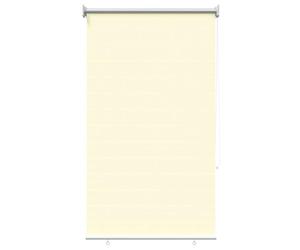 vidaXL Store Roulant extérieur Protection UV Crème Polyester