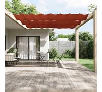 vidaXL Store vertical Terracota 140x360 cm Toile Oxford