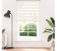 vidaXL Store zébré beige marbré 125x230cm Largeur du tissu 120,9 cm Polyester