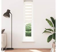 vidaXL Store zébré beige marbré 45x200 cm Largeur du tissu 40,9 cm Polyester