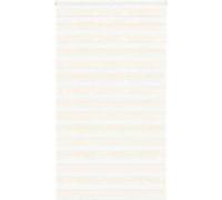 vidaXL Store zèbre beige marbré largeur du tissu 120,9 cm polyester, store à enrouleur zébré, store zébré pour fenêtre, 4014708 Beige
