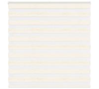 vidaXL Store zèbre Beige marbré Largeur du Tissu 135,9 cm Polyester, Store à Enrouleur zébré, Store zébré pour fenêtre, Store zébré pour vitre