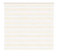 vidaXL Store zèbre Beige marbré Largeur du Tissu 160,9 cm Polyester, Store à Enrouleur zébré, Store zébré pour fenêtre, Store zébré pour vitre