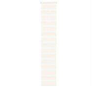 vidaXL Store zèbre à enrouleur Beige marbré Polyester Largeur du tissu 35,9 cm