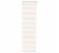 vidaXL Store zèbre à enrouleur 4014640 – Beige marbré, polyester, tissu 40,9 cm