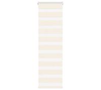 vidaXL Store zèbre Beige marbré Largeur du Tissu 45,9 cm Polyester, Store à Enrouleur zébré, Store zébré pour fenêtre, Store zébré pour vitre