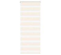 Store zèbre beige marbré largeur du tissu 50,9 cm polyester vidaXL