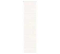 vidaXL Store zèbre Beige marbré Largeur du Tissu 55,9 cm Polyester, Store à Enrouleur zébré, Store zébré pour fenêtre, Store zébré pour vitre